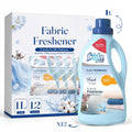 Frida Fabric Textilerfrischer 12 x 1L Fresh – frischer Wäscheduft für Kleidung, Handtücher & Bettwäsche