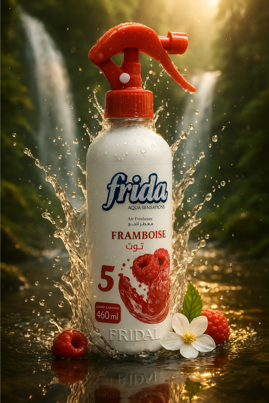 Frida Aqua Sensations Framboise Lufterfrischer. 460 ml