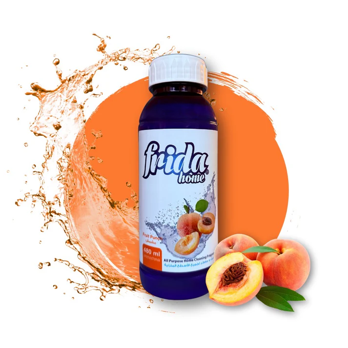 FRIDA Allzweck-Haushaltsreiniger und Lufterfrischer (PFIRSICH) (480 ml)